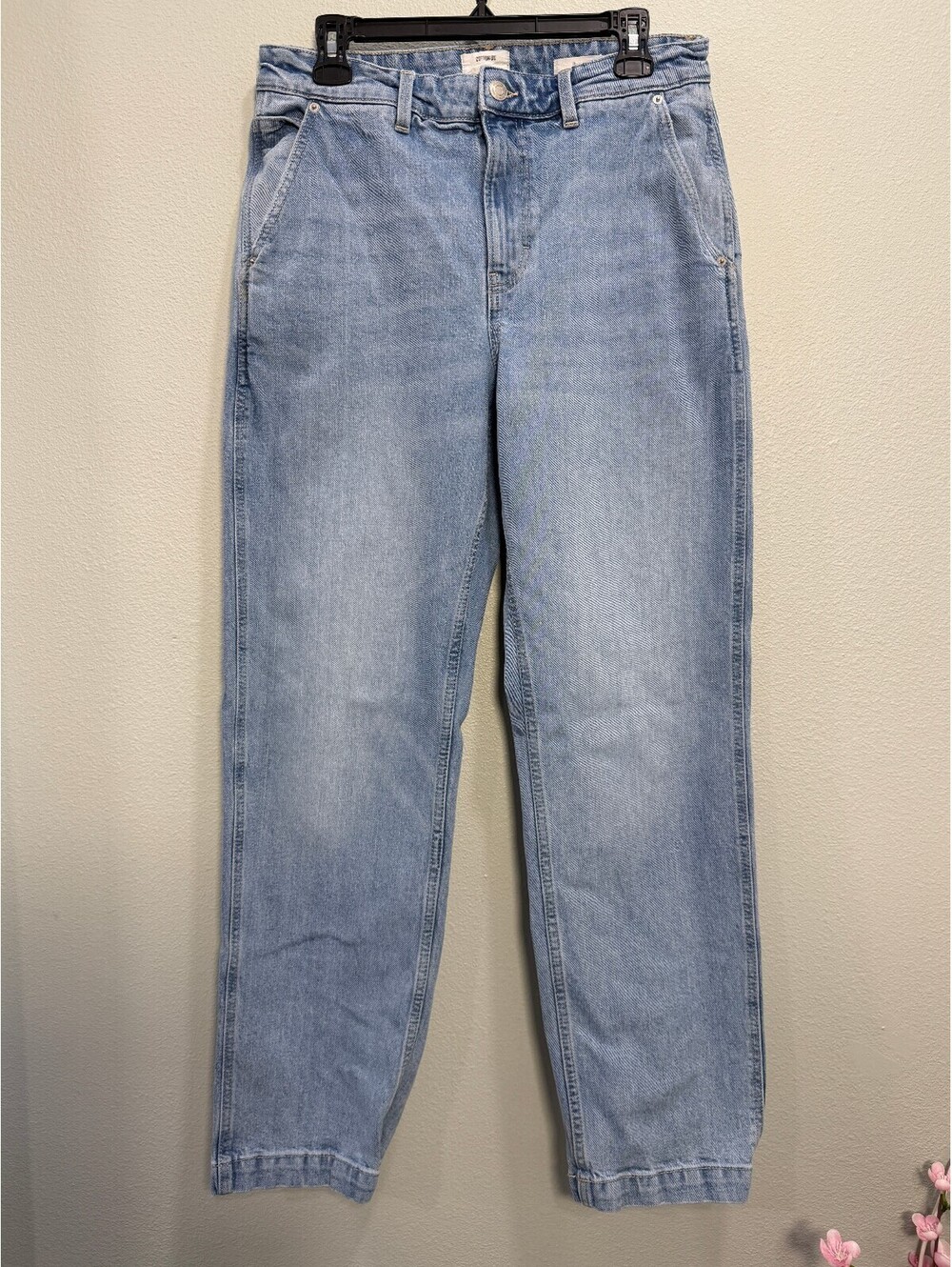 Cotton On The Baggy Style Medium Wash Wide Leg Denim Jean - Women's 32 - Picture 2 of 7